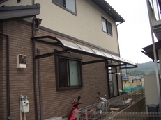 外溝テラス工事